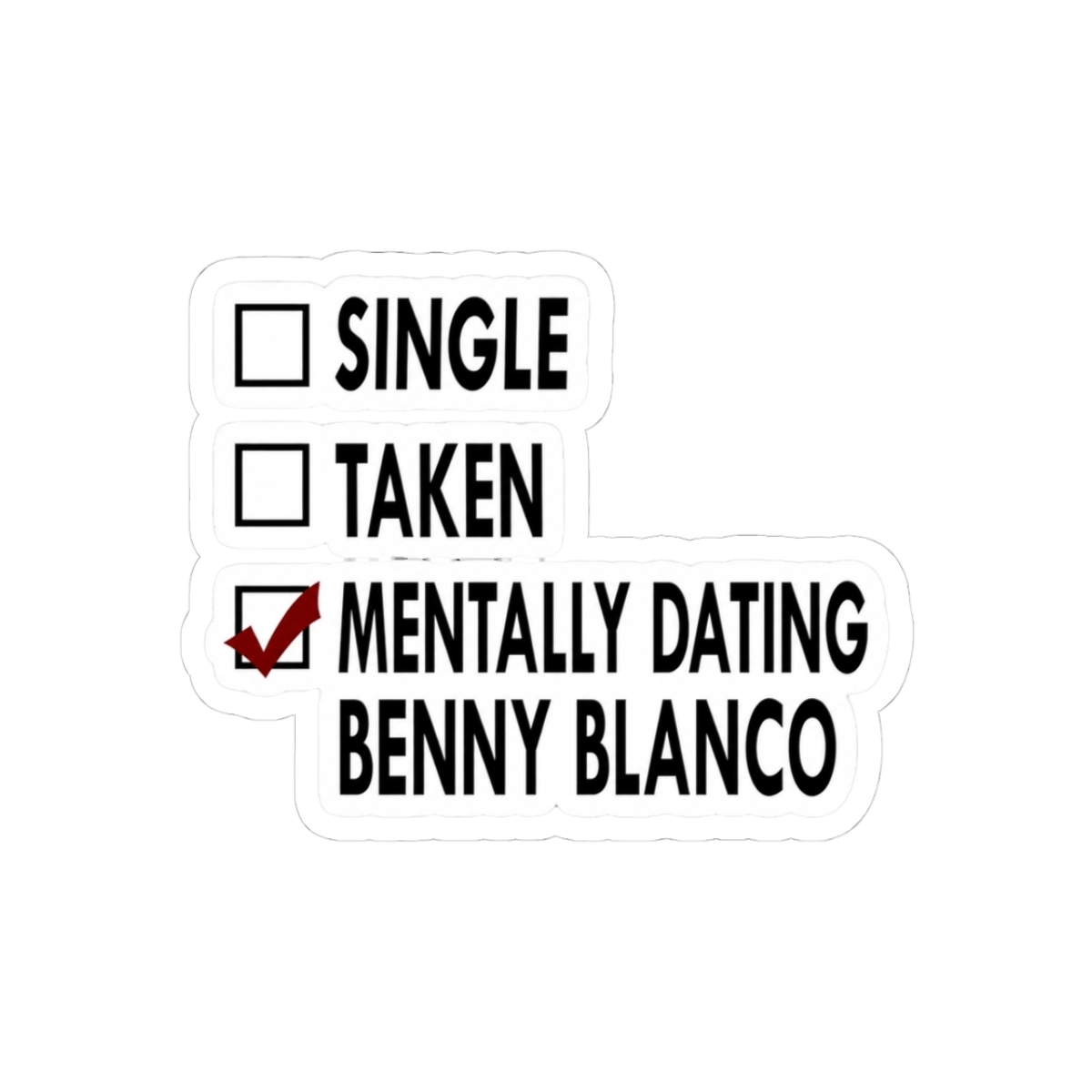 Dating Benny Blanco Black White