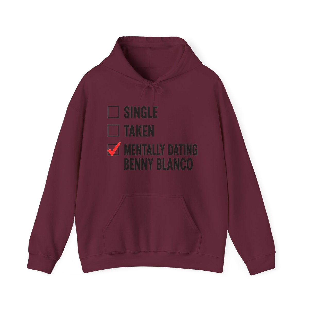 Dating Benny Blanco Black White - alternate angle 2, merchandise