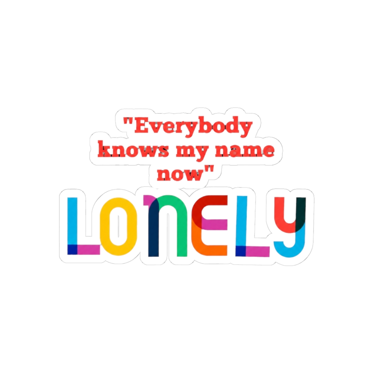 Lonely Justin, Justin Beiber and Benny Blanco - Official Creator merchandise